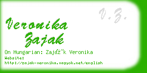 veronika zajak business card